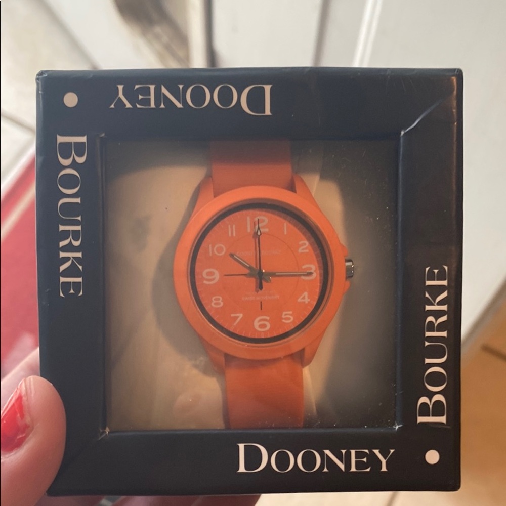 Dooney & Bourke Orange Watch